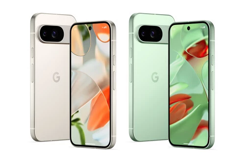 PIxel 9 128 GB front and back with white background